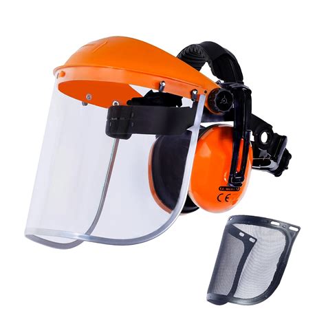 face mask with earmuffs|Amazon.com: Face Shield With Ear Protection.